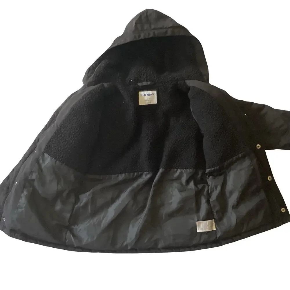 Old Navy Hooded Zip-Front Water-Resistant Jacket